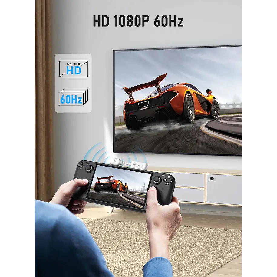 Lemorele P10 Transmisor de Video Inalámbrico Simple Desde USB-C a HDMI 5