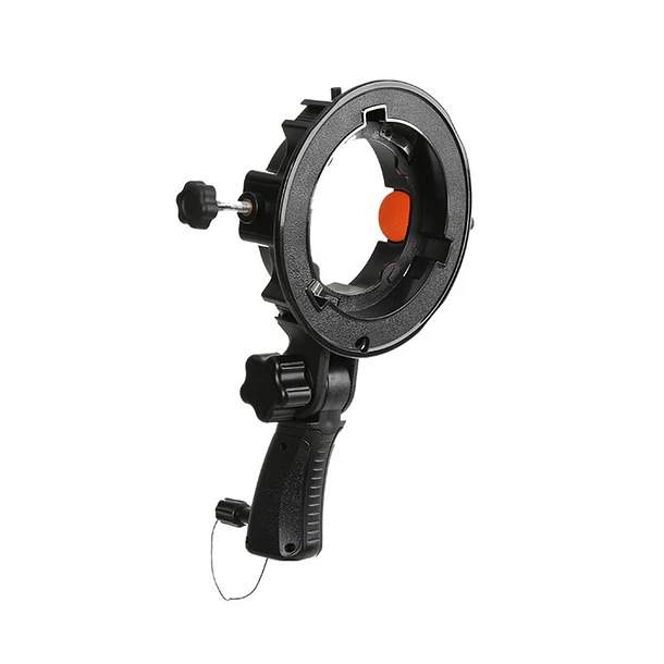 Triopo TR-05 Adaptador con montura Bowens para flash speedlight o de cámara que permite montar hasta 5 flash al mismo tiempo. 3
