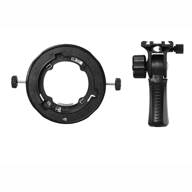 Triopo TR-05 Adaptador con montura Bowens para flash speedlight o de cámara que permite montar hasta 5 flash al mismo tiempo. 4