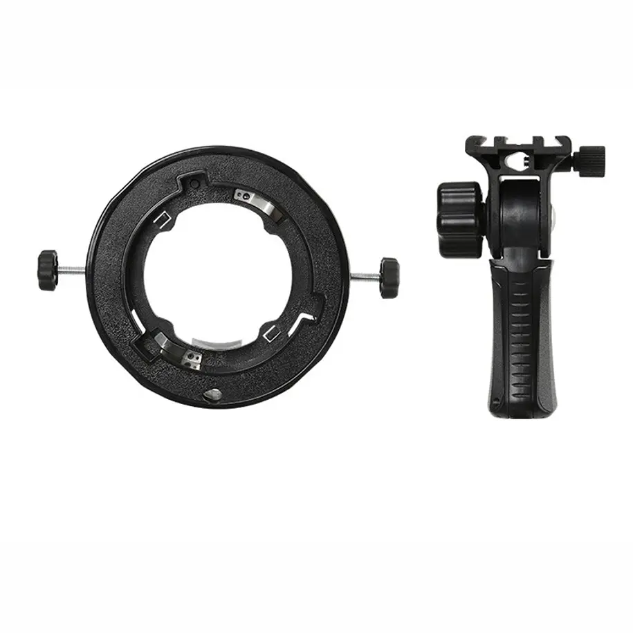 Triopo TR-05 Adaptador con montura Bowens para flash speedlight o de cámara que permite montar hasta 5 flash al mismo tiempo. 4