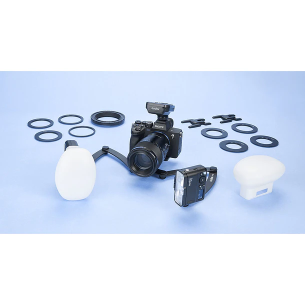 Godox MF12-DK1 Flash Macro Dental Para Dentistas Compatible Con Cámaras Sony 6