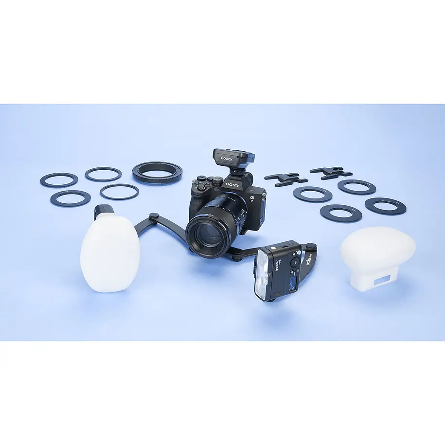 Godox MF12-DK1 Flash Macro Dental Para Dentistas Compatible Con Cámaras Sony 6
