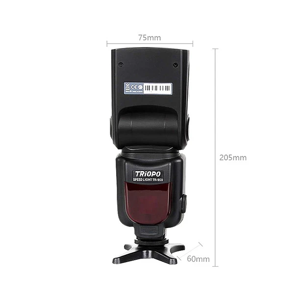 Triopo TR-950 Flash Montura Universal de Contacto Central 10
