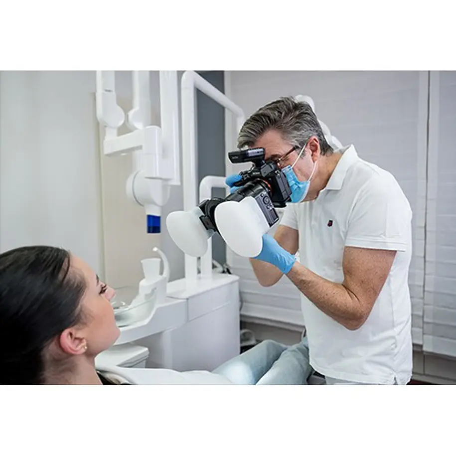 Godox MF12-DK1 Flash Macro Dental Para Dentistas Compatible Con Cámaras Sony 7