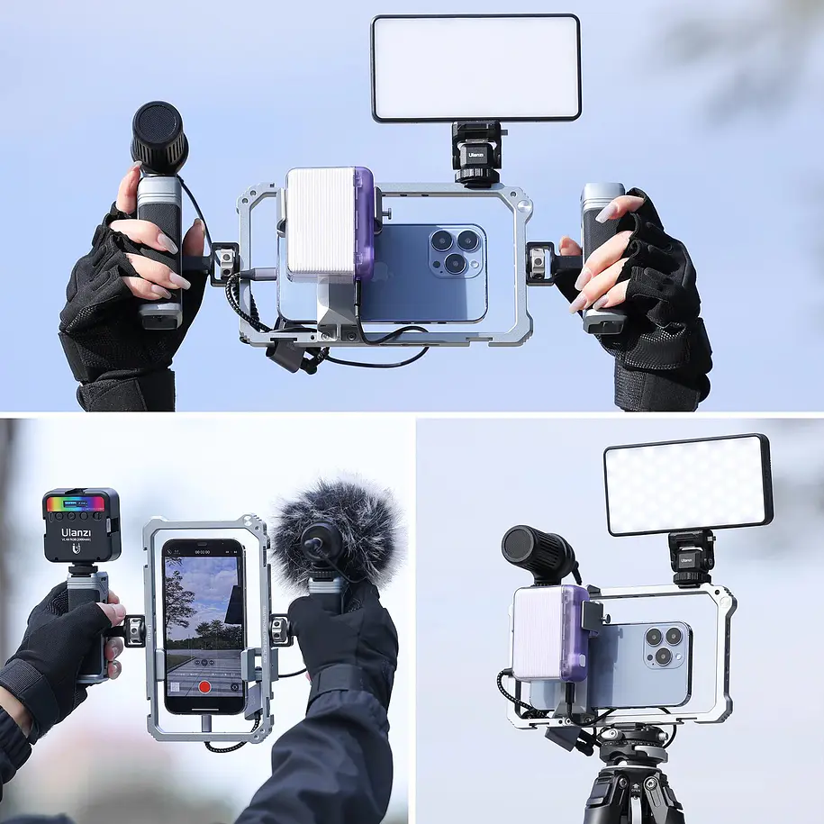 Ulanzi Metal Cage Para Teléfonos y Accesorios 5