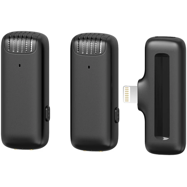 Ulanzi J12 Lightning Micrófono Inalámbrico Doble 9