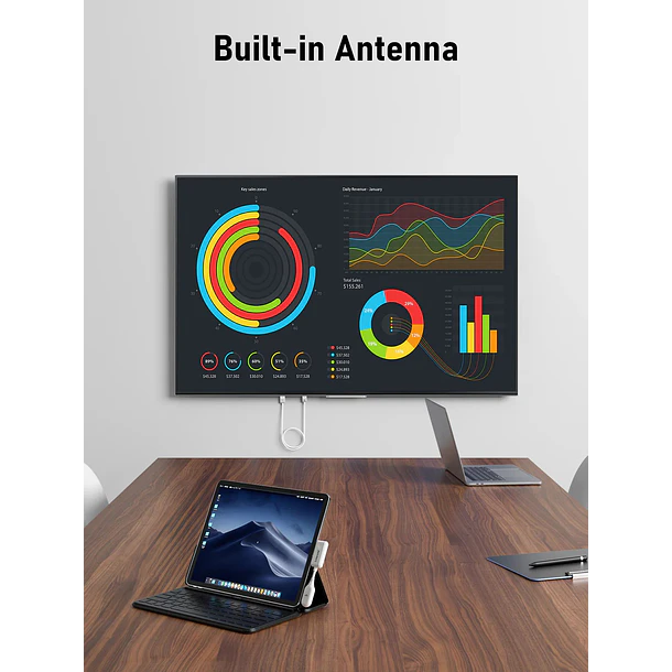 Lemorele P10 Transmisor de Video Inalámbrico Simple Desde USB-C a HDMI 7