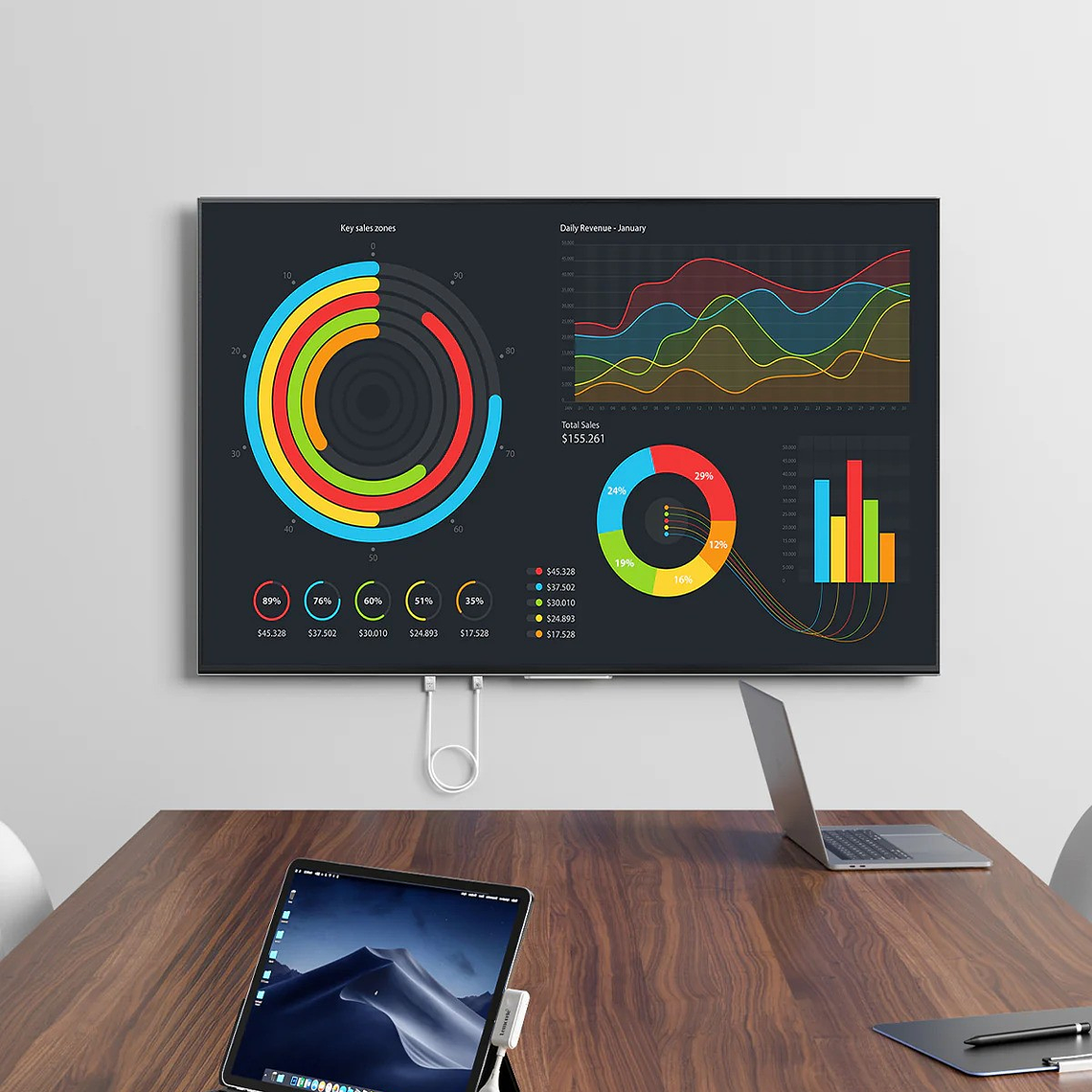 Lemorele P10 Transmisor de Video Inalámbrico Simple Desde USB-C a HDMI 7