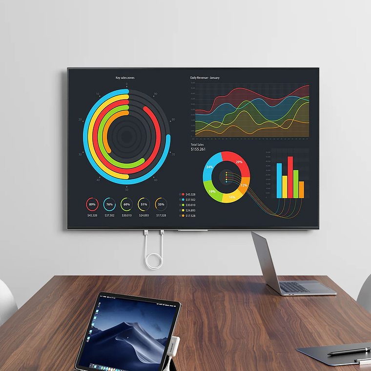Lemorele P10 Transmisor de Video Inalámbrico Simple Desde USB-C a HDMI 7