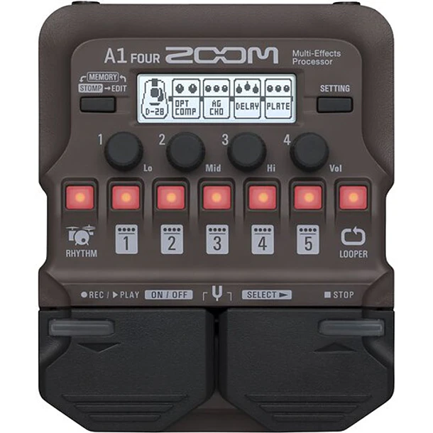 Zoom A1 Four Pedalera multiefecto 1