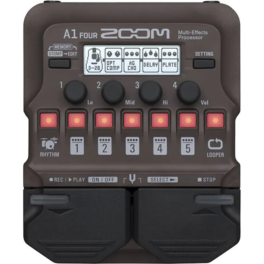 Zoom A1 Four Pedalera multiefecto 1