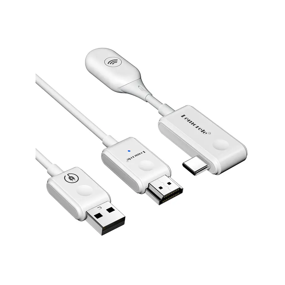 Lemorele P10 Transmisor de Video Inalámbrico Simple Desde USB-C a HDMI 8