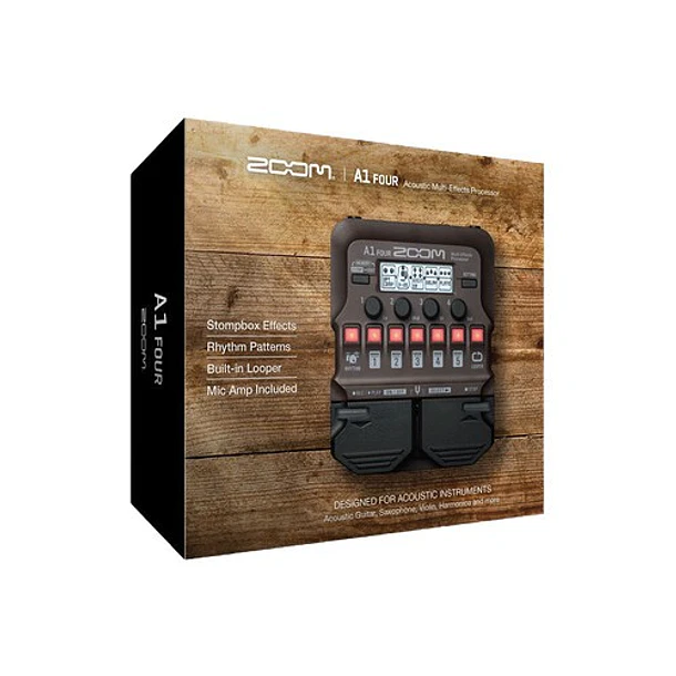 Zoom A1 Four Pedalera multiefecto 4