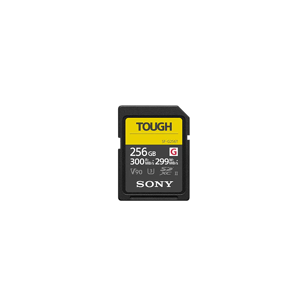 Sony Tarjeta Serie SF-G con especificación TOUGH 256GB (SF-G256T.SOLA) 1