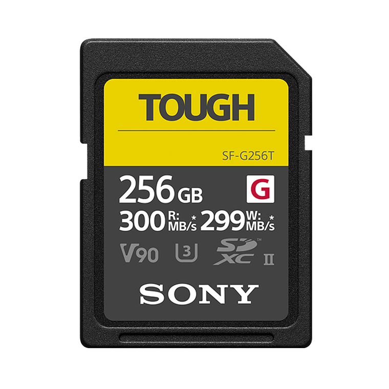 Sony Tarjeta Serie SF-G con especificación TOUGH 256GB (SF-G256T.SOLA) 1