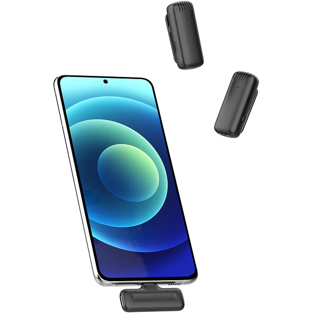 Ulanzi J12 USB-C Micrófono Doble Inalámbrico 10