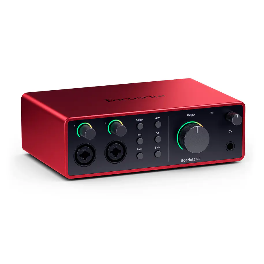 Focusrite Scarlett 4i4 4ta Gen Interfaz Audio Focusrite 1