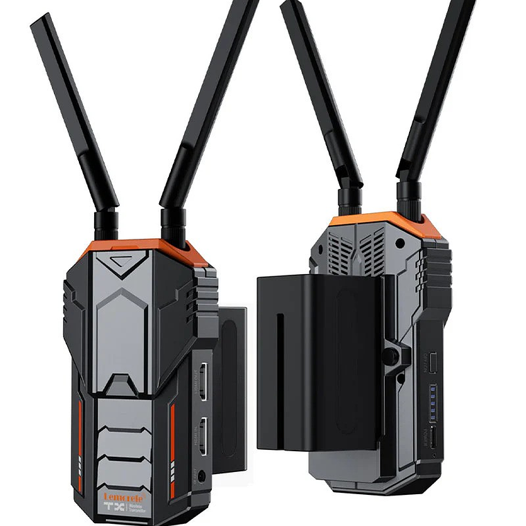 Lemorele R100 PLUS Kit Receptor y  Transmisor Video Inalámbrico 200 Metros Con Baterías 7