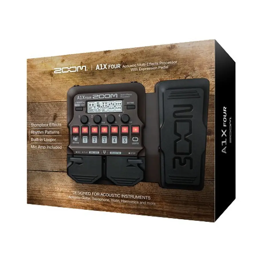 Zoom Pedalera multiefecto A1X Four 6