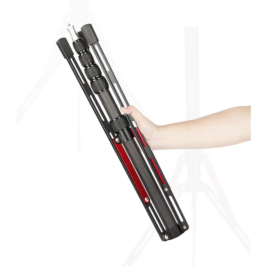 Triopo LS-255 Trípode Iluminación Ultra Liviano de Fibra de Carbono 3