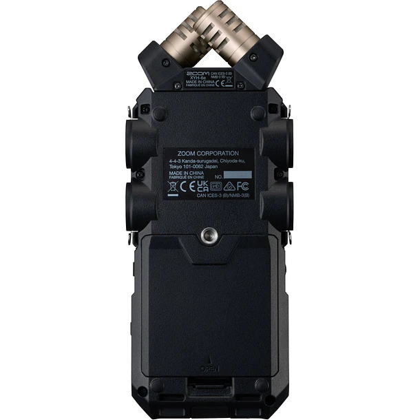 Zoom H6essential Grabadora 32BIt Flotantes 6 Pistas 5