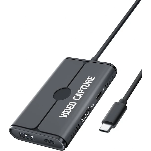 Lemorele AC-08-1 Capturadora de Video HD 1080P 1
