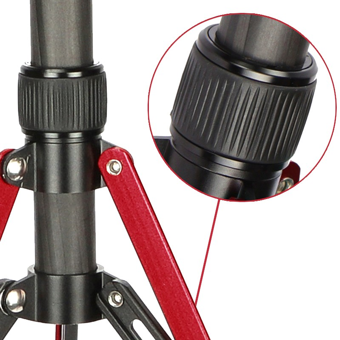 Triopo LS-255 Trípode Iluminación Ultra Liviano de Fibra de Carbono 5