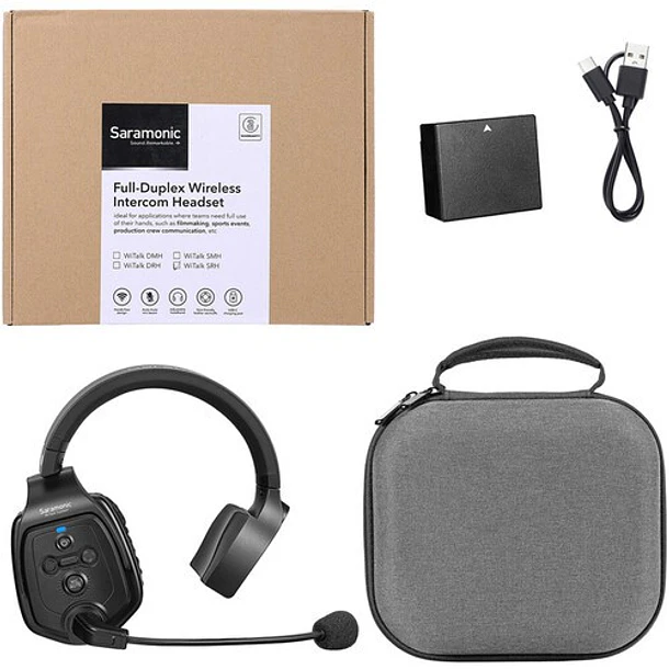 Saramonic Headset, Unidad Remota Simple Witalk 2