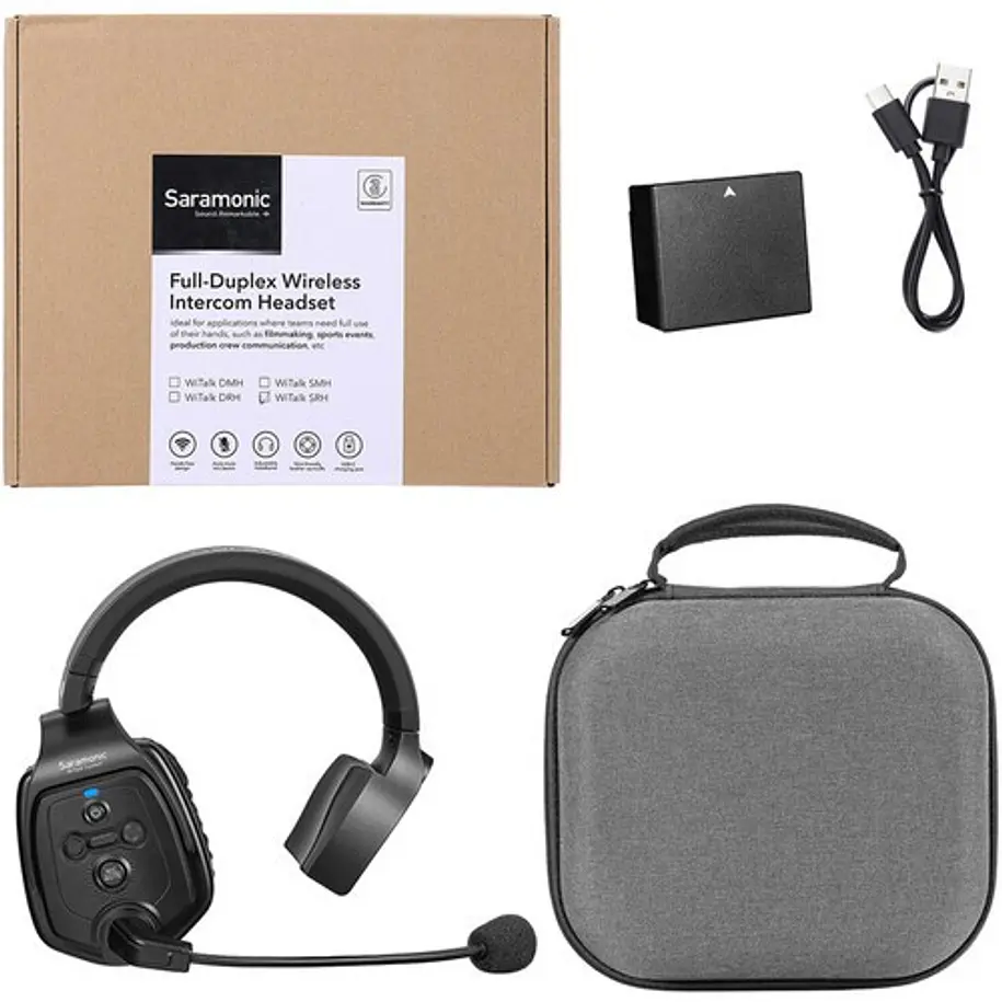 Saramonic Headset, Unidad Remota Simple Witalk 2