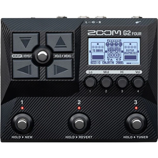 Zoom Pedalera multiefecto G2 Four 1