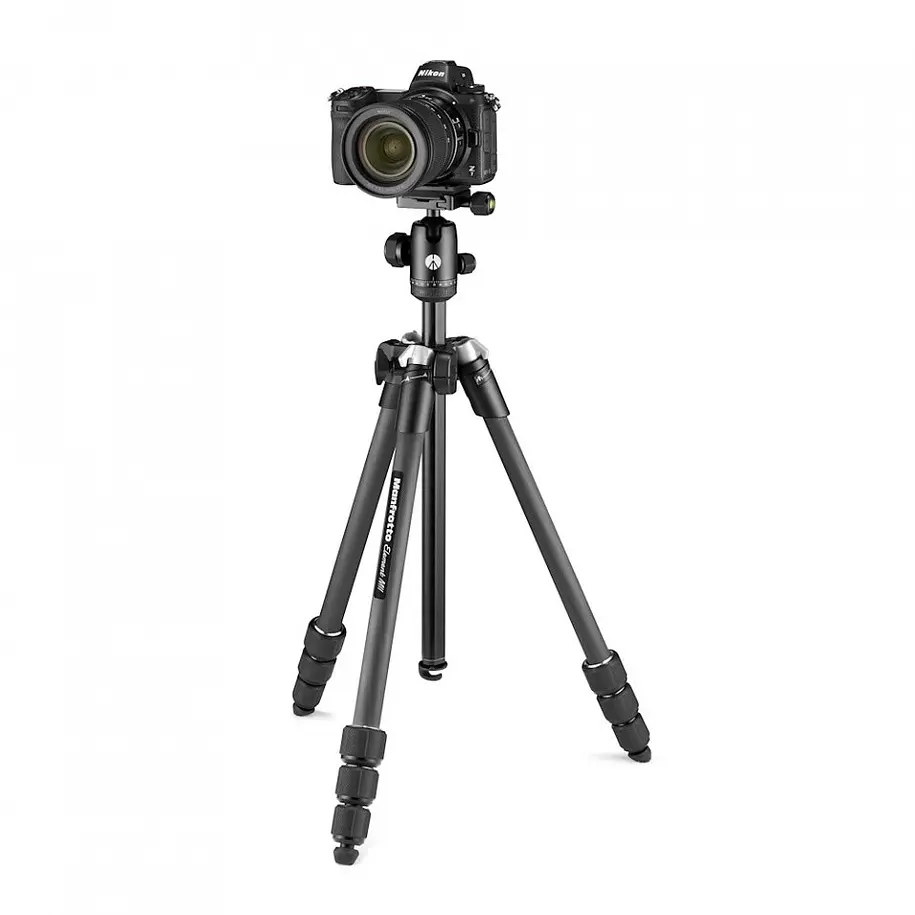 Manfrotto Kit Tripode Element Mii Mobile Bt Carbono, Ball Head 3