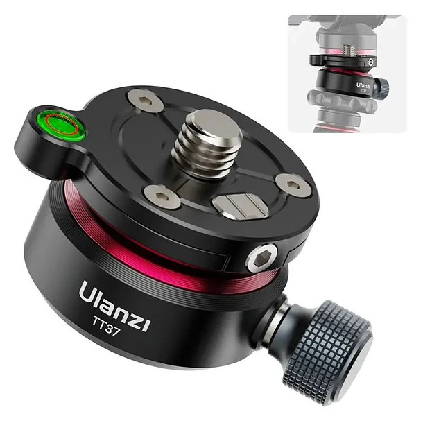 Ulanzi TT37 Base Niveladora Para Cabezales 5