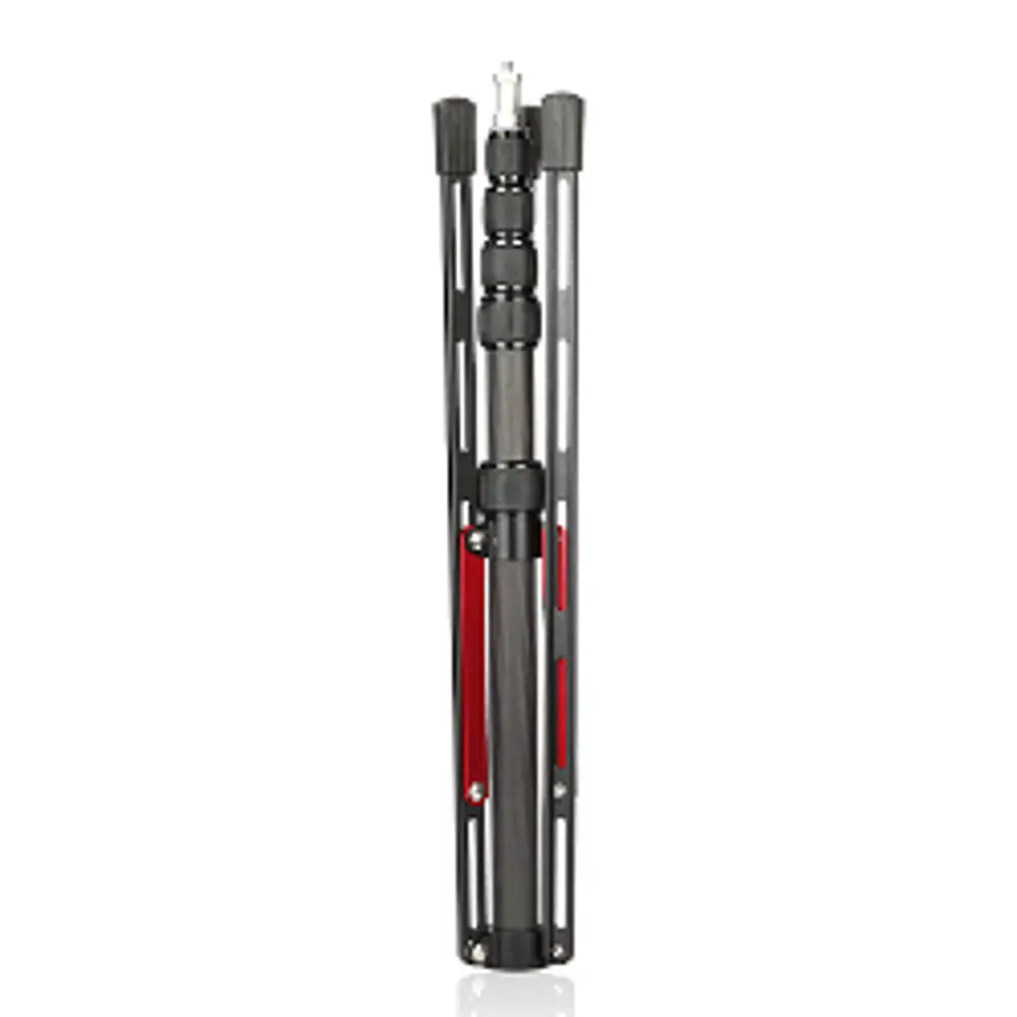 Triopo LS-255 Trípode Iluminación Ultra Liviano de Fibra de Carbono 14