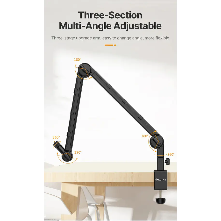 Vijim LS25 Brazo Multifuncional Para Cámaras o Accesorios 14