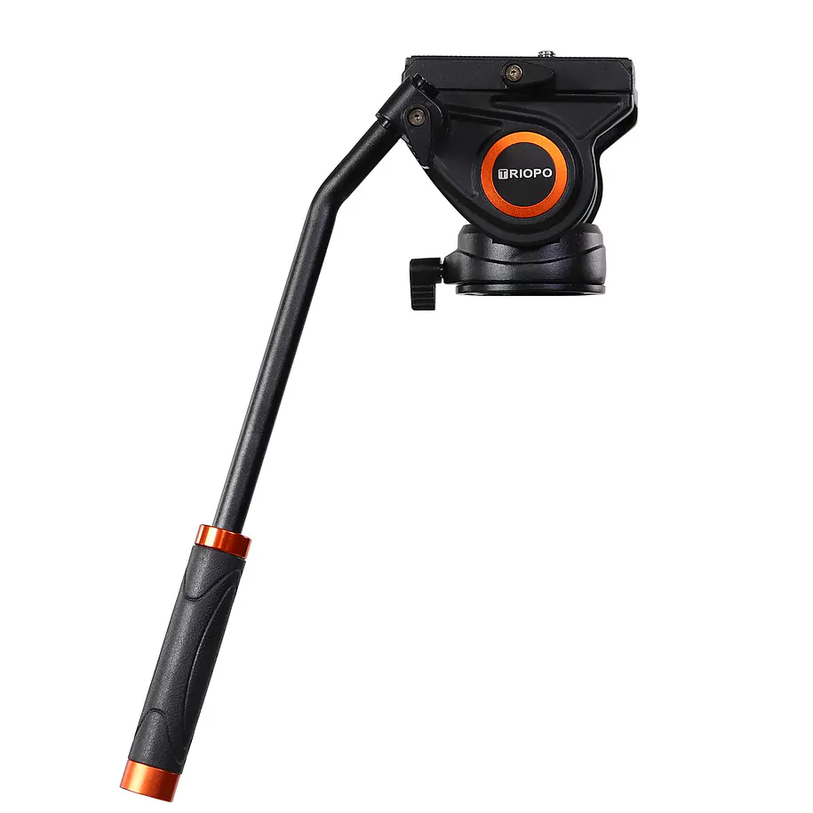 Triopo HY-550 Cabezal de Video Fluido Para Cámaras de Hasta 10 Kg 1