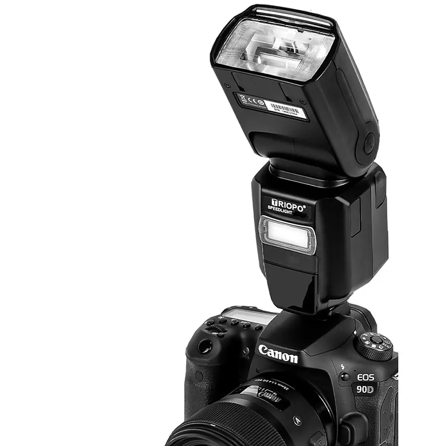 Triopo G1800 Flash Speedlight Para Canon y Nikon 1
