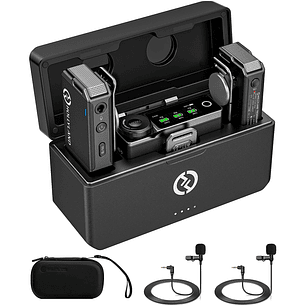 Hollyland Lark Max DUO  Sistema de Micrófono Lavalier Inalámbrico