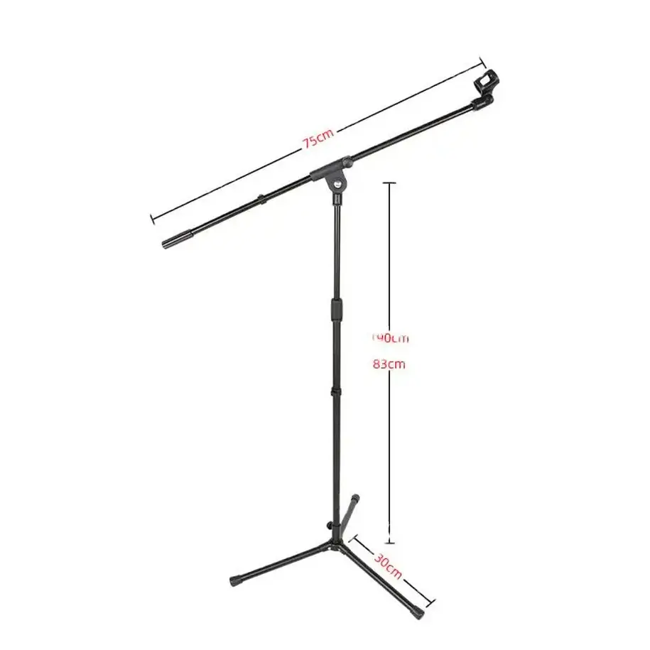 HEBIKUO M323 Atril de Micrófono con Boom 2
