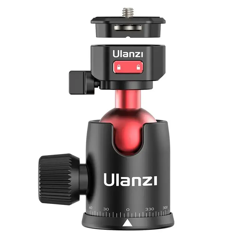 Ulanzi Trípode TT31 Fotografía Cabezal de Bola 360 Grados 4