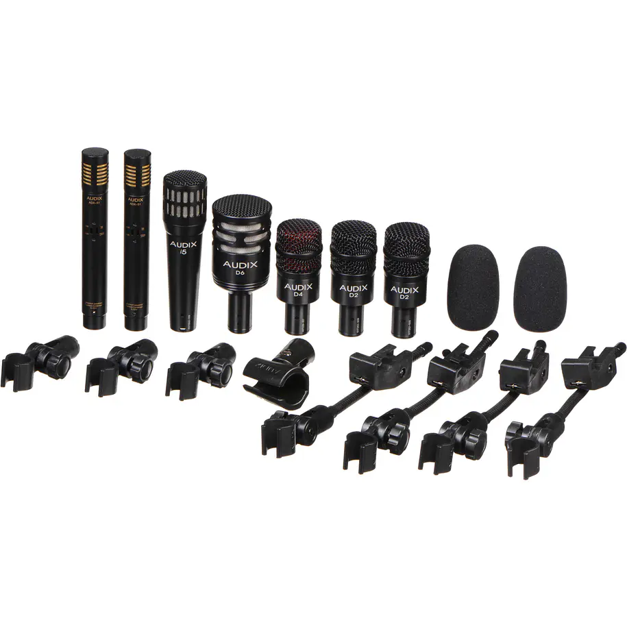 Audix Pack De Micrófonos 7 Piezas Dp7 Audix 1