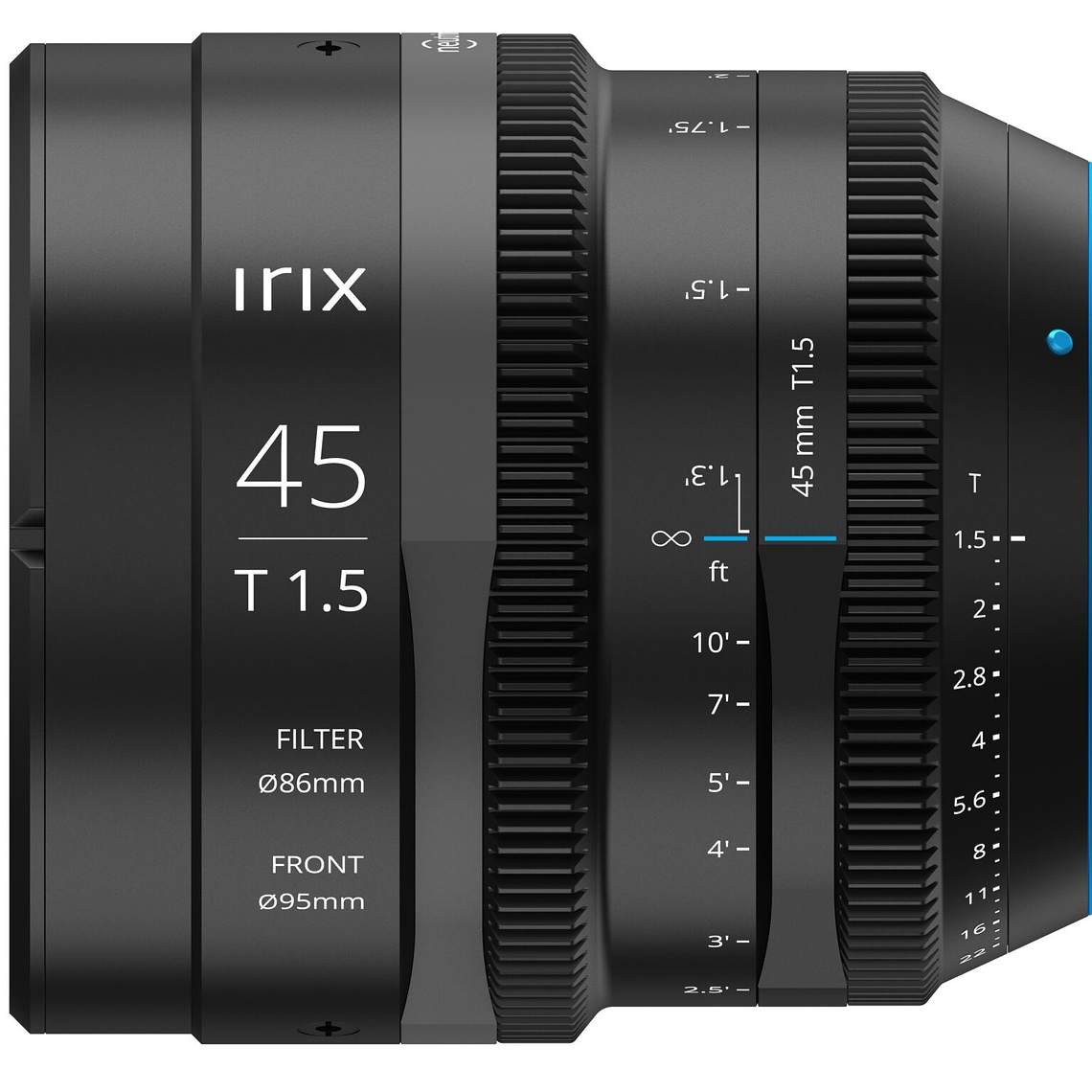 Irix Cine Lente 45mm T1,5 Para Nikon Z Metric 2