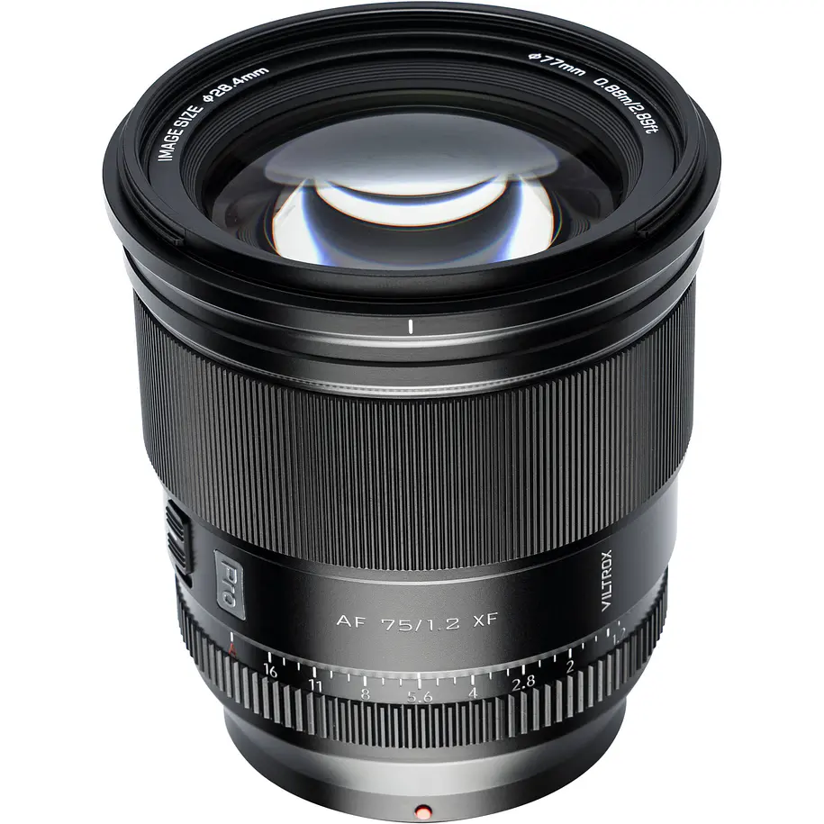 Viltrox Lente 75mm f/1.2 Para Fujifilm XF 1