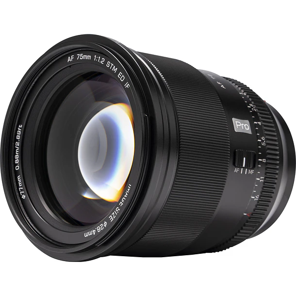 Viltrox Lente 75mm f/1.2 Para Fujifilm XF 3