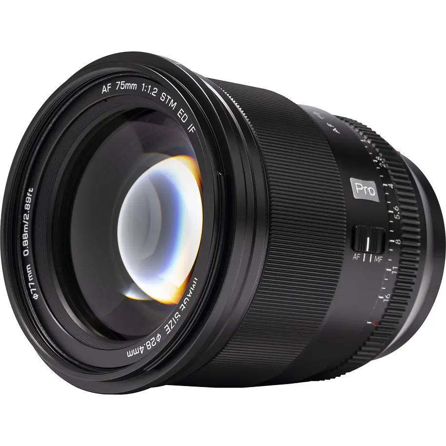 Viltrox Lente 75mm f/1.2 Para Fujifilm XF 3