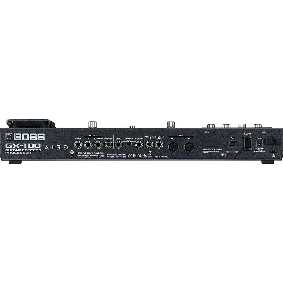Boss GX-100 Pedalera multiefecto para guitarra 2