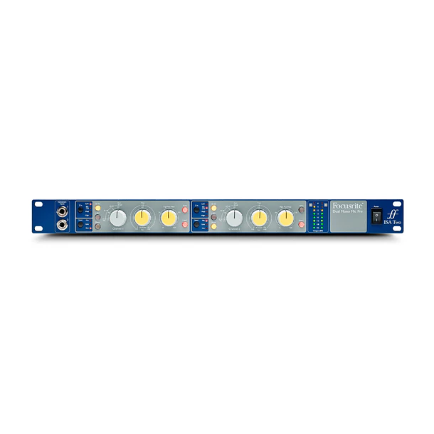 Focusrite Isa Two Interfaz Audio 2 Ch Preamp Mic Focusrite 1