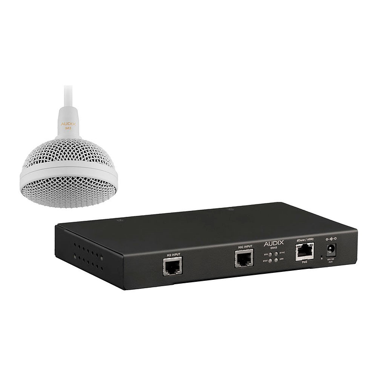 Audix Kit De Micrófono Instalación Dante M3+Dn43 Audix 1