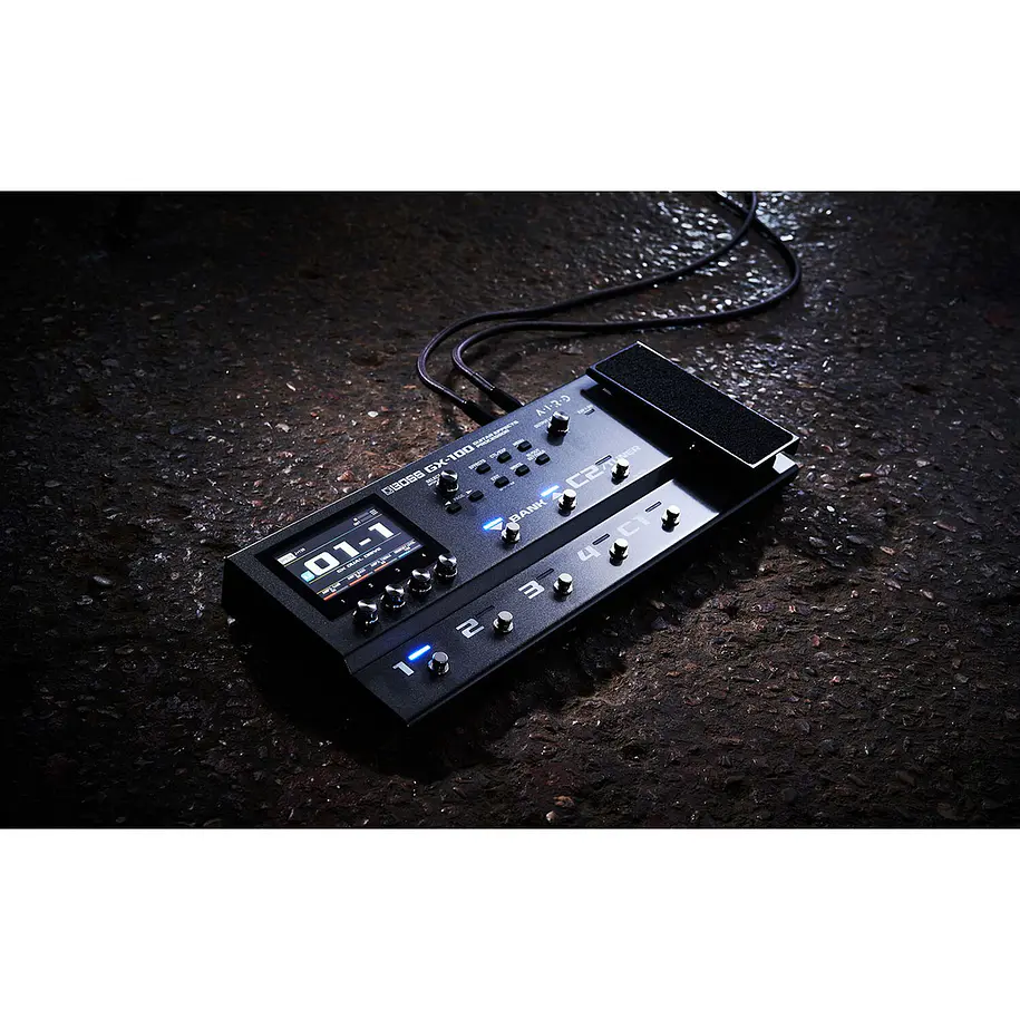 Boss GX-100 Pedalera multiefecto para guitarra 4