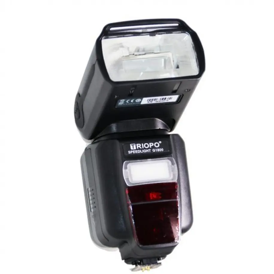 Triopo G1800 Flash Speedlight Para Canon y Nikon 16