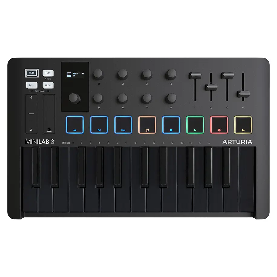 Arturia Minilab 3 Deep Black - Controlador MIDI 2